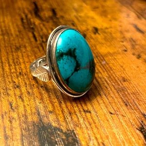 Silver Turquoise Ring